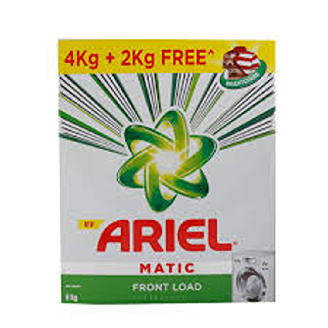 Ariel detergent frontload 6 kg